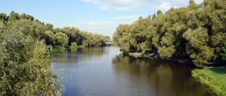 Belgorod, river, park