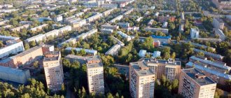 Izhevsk city - view from above