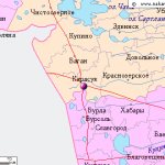 Map of the surroundings of the city of Karasuk from NaKarte.RU