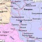 Карта окрестностей города Ленинск-Кузнецкий от НаКарте.RU