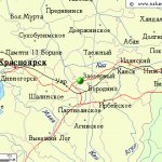 Карта окрестностей города Заозёрный от НаКарте.RU