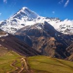 Kazbek - a landmark of Georgia