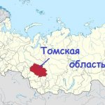 On the map of Russia