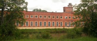 Shlisselburg, Old factory building