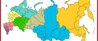 List of federal districts and subjects of the Russian Federation